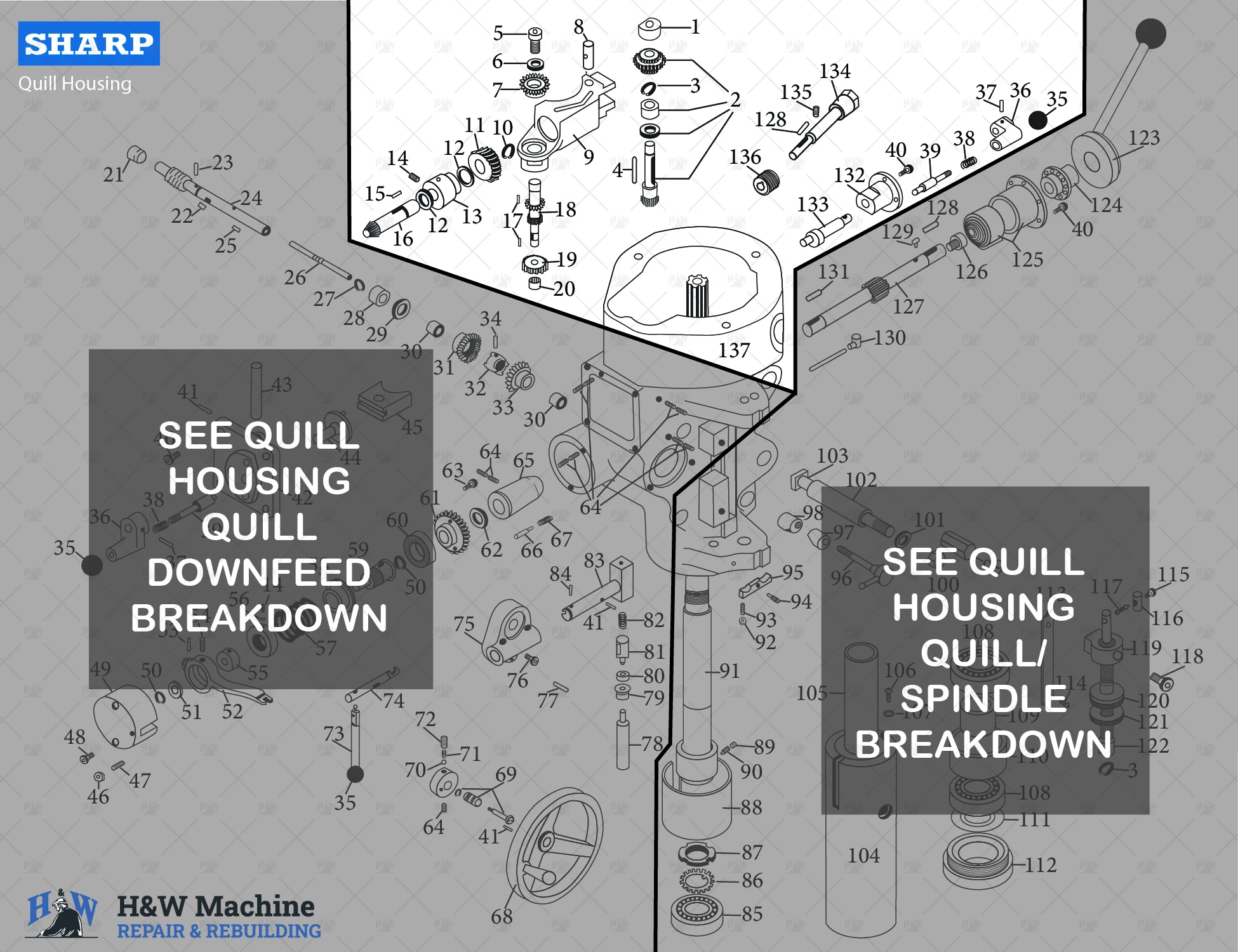 Sharp Quill Housing – Cradle
