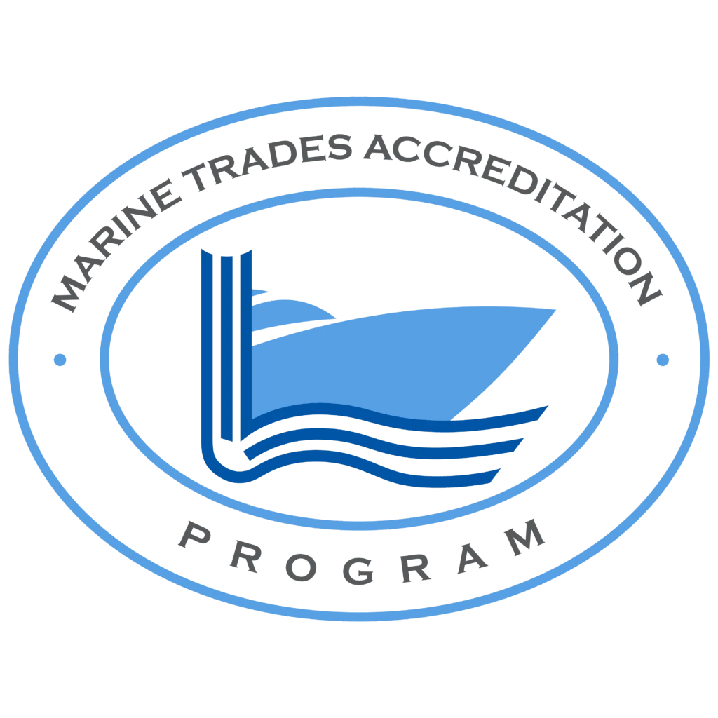 Marine Trades Accreditation Program (MTAP) logo, by ABYC