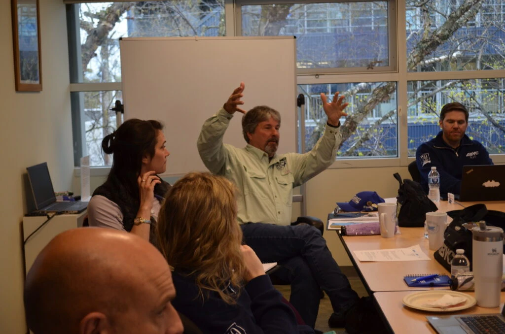 Marine educators and industry professionals collaborating during the ABYC Foundation Educator Forum