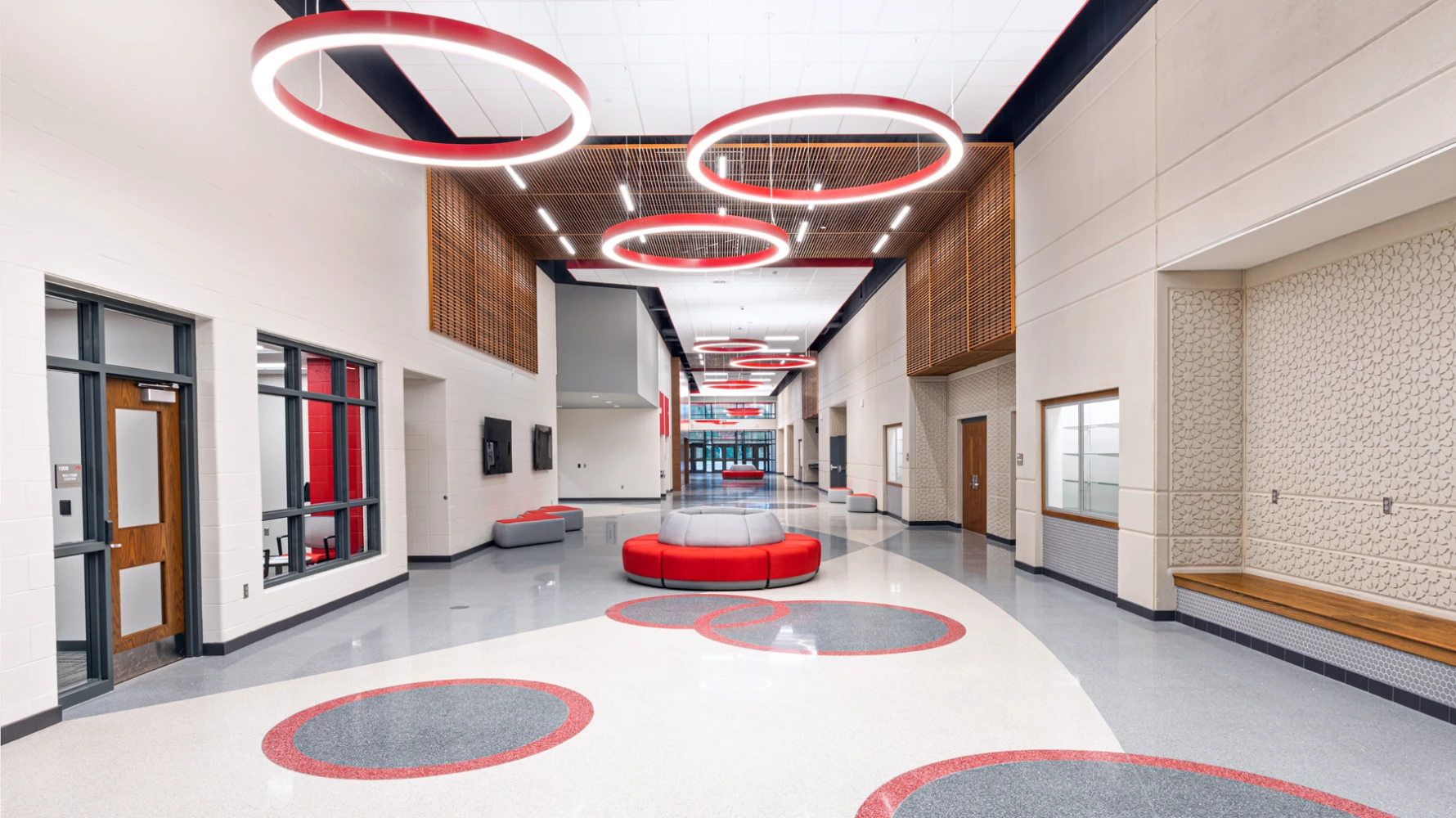 Goshen Intermediate School hallway