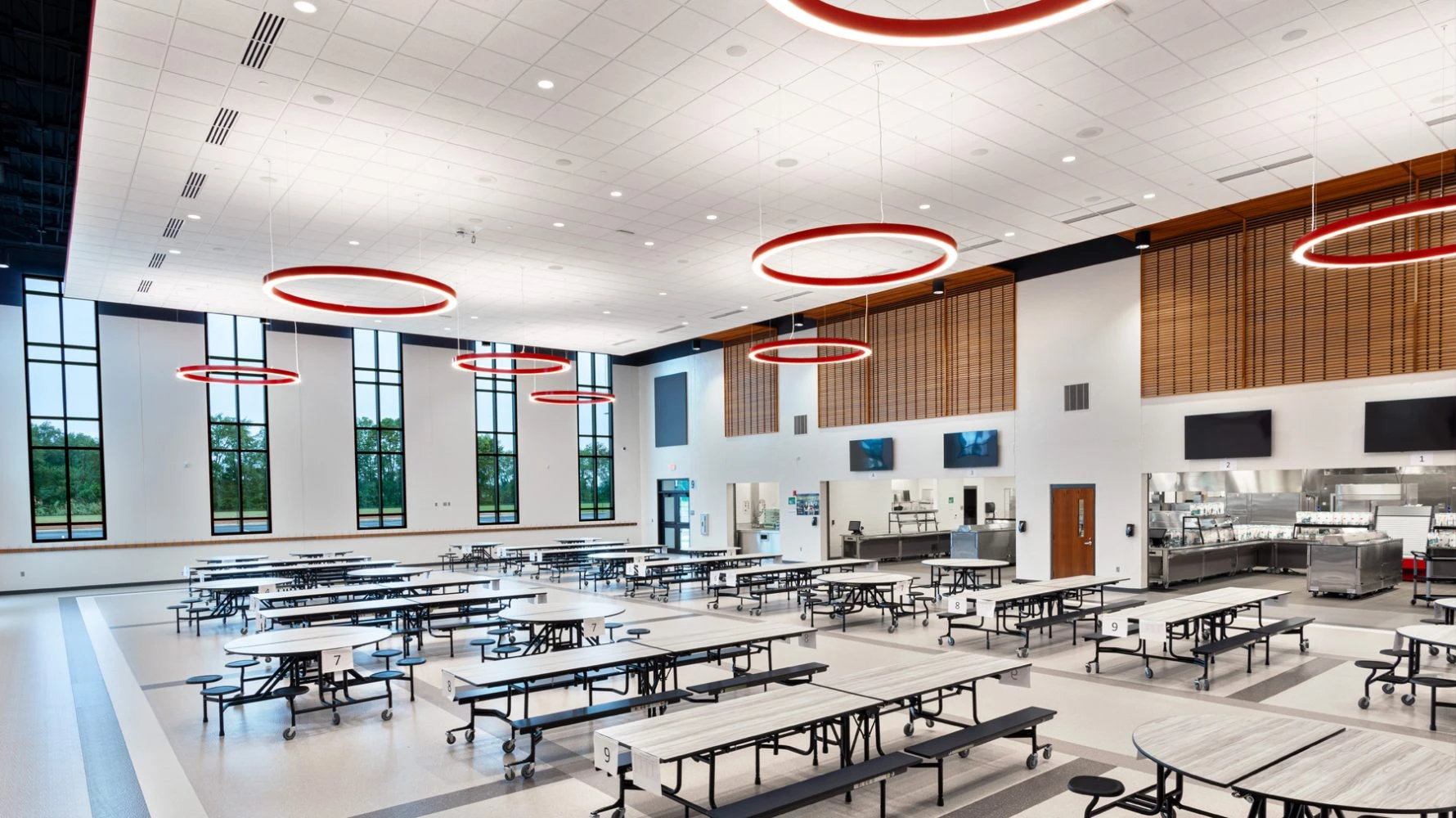 Goshen Intermediate School cafeteria