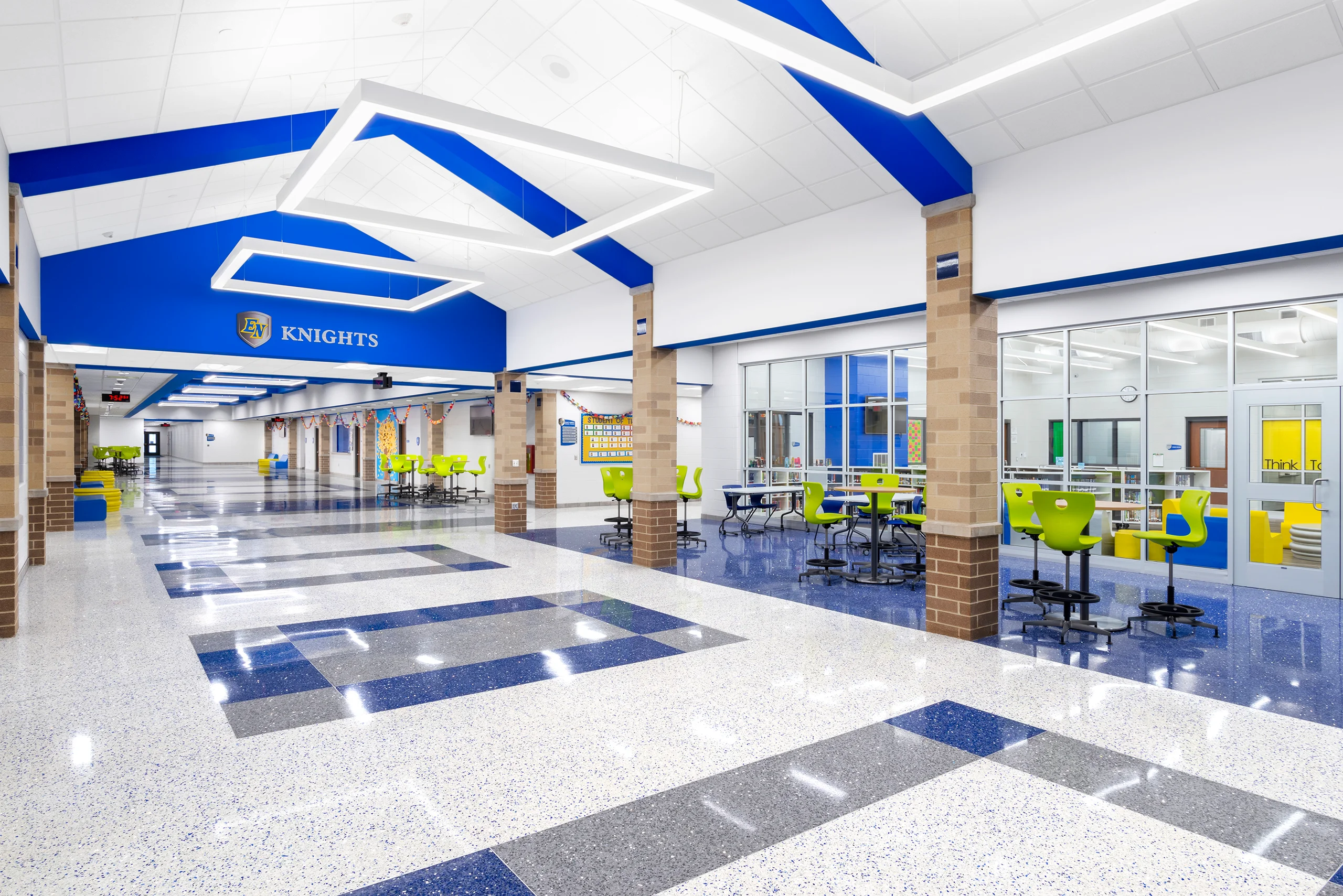 East Noble Middle School Foyer Entrance Hall