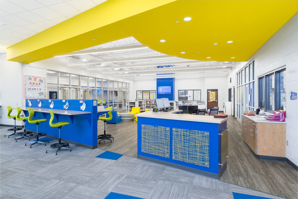 East Noble Middle School Media Center