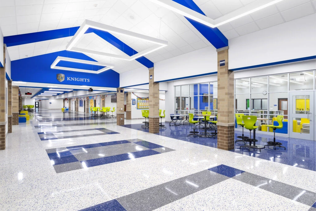 East Noble Middle School Foyer Entrance Hall
