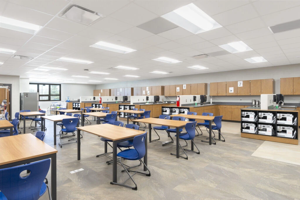 East Noble Middle School Family and Consumer Sciences (FACS) Room