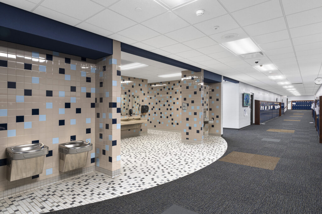 McKenney Harrison Corridor Restroom