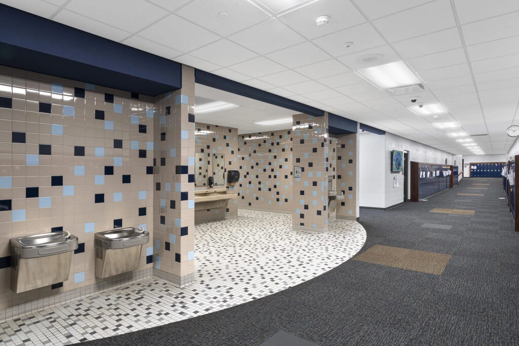 McKenney Harrison Corridor Restroom