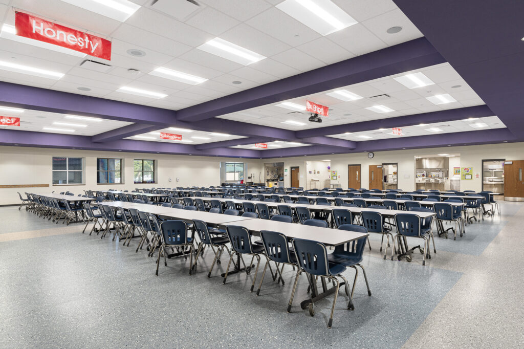 New Haven Intermediate School Cafeteria