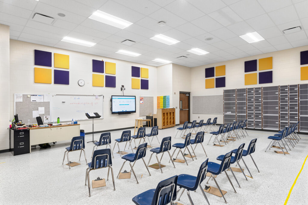 New Haven Intermediate School Music Room