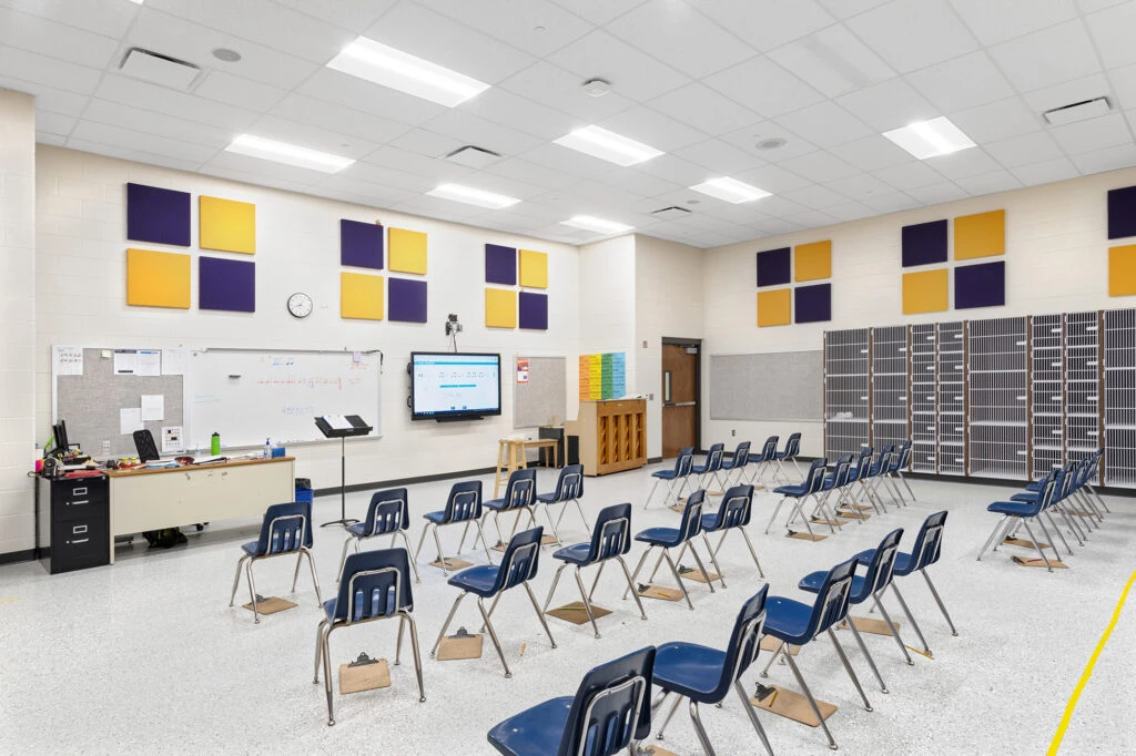 New Haven Intermediate School Music Room