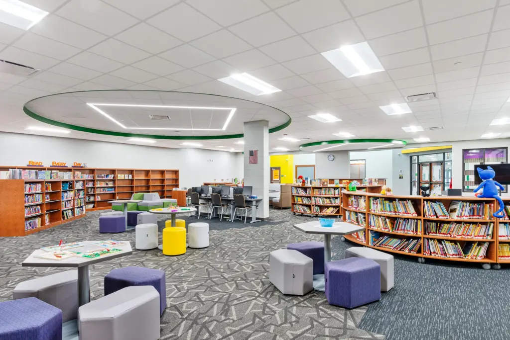 Roanoke Elementary School's Media Center
