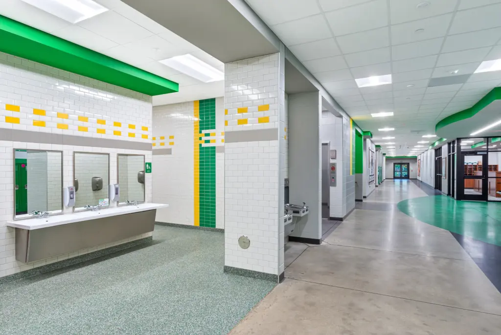 Roanoke Elementary School's Restroom and Fixtures