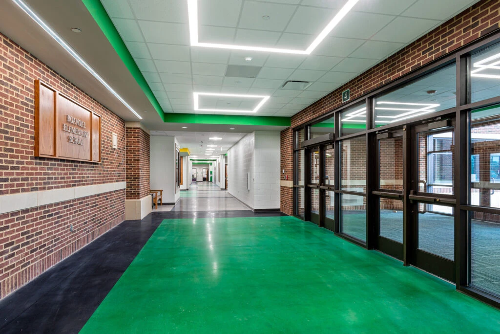 Roanoke Elementary School's Hallway