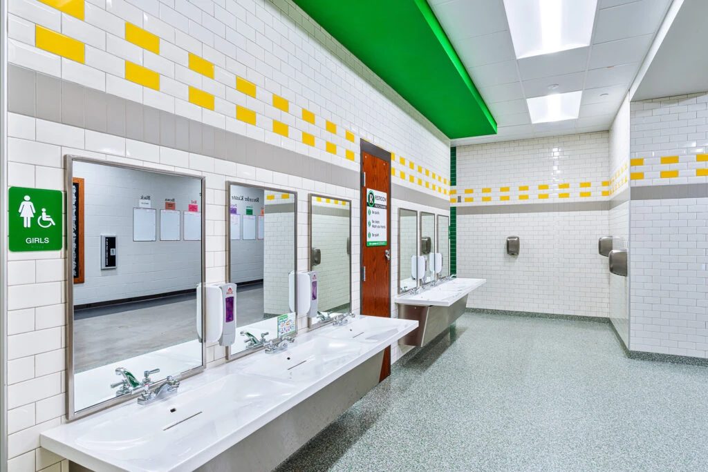 Roanoke Elementary School's Restroom and Fixtures