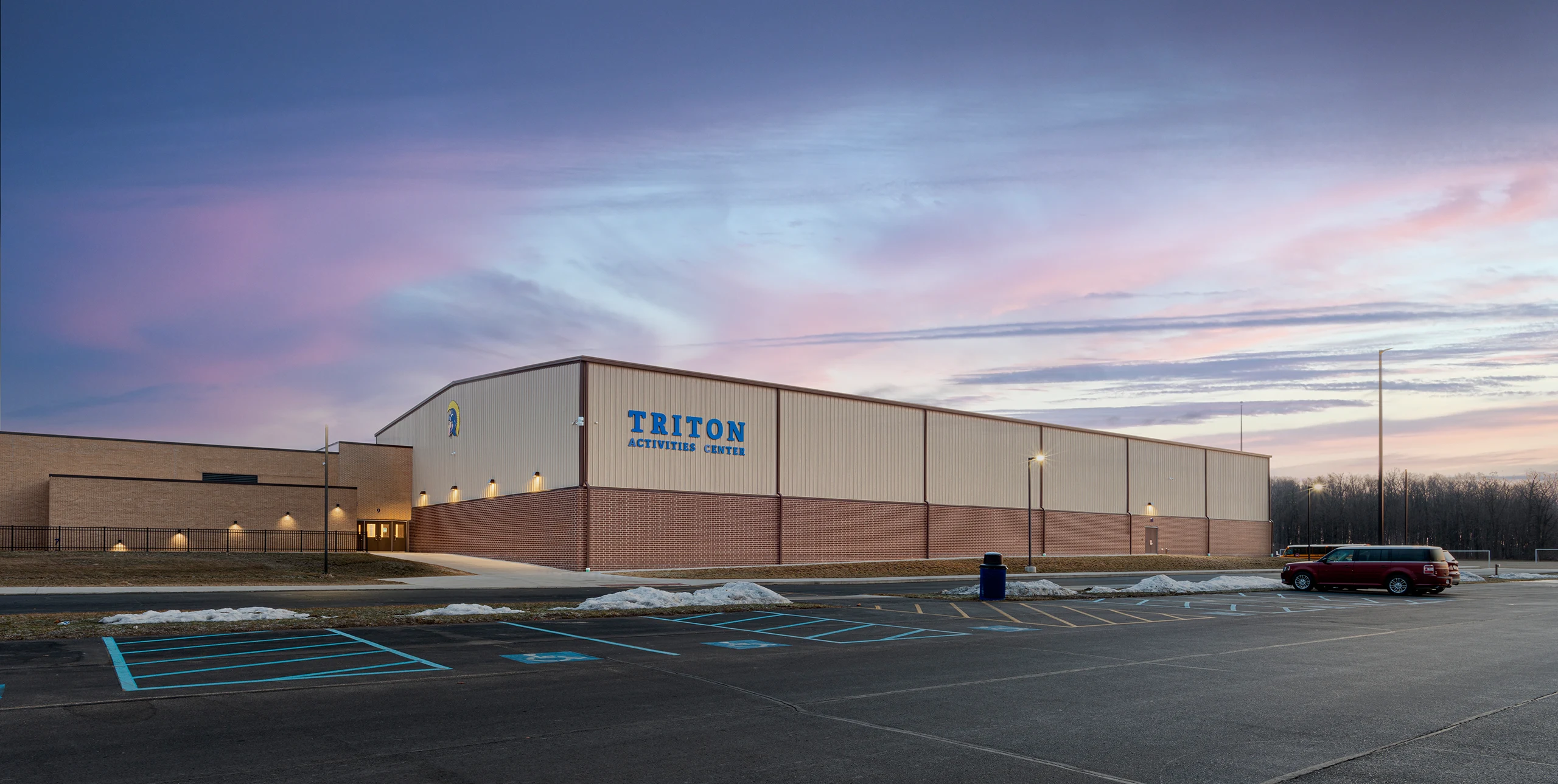 Triton Jr Sr High School Activities Center Exterior