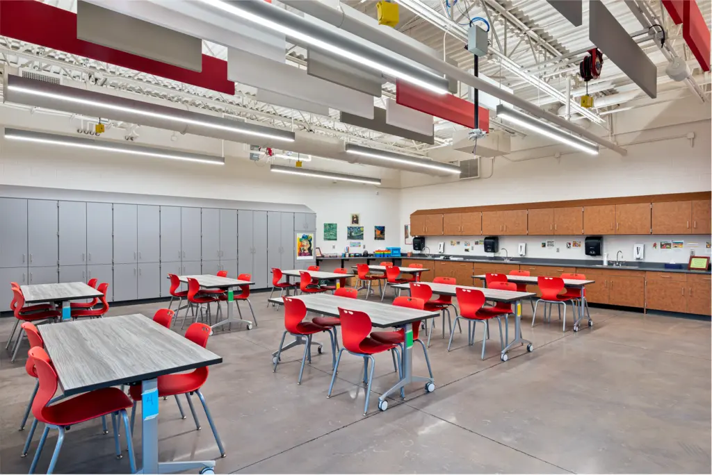 Goshen Intermediate School Art Room