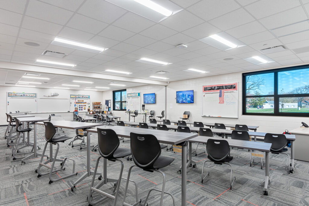 Lincoln Junior High Classroom