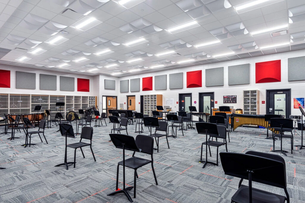 Lincoln Junior High Band Room