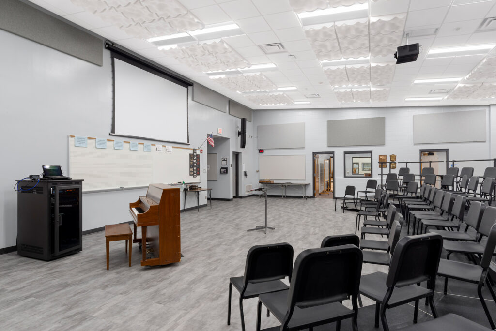 NorthWood High School Choir Room