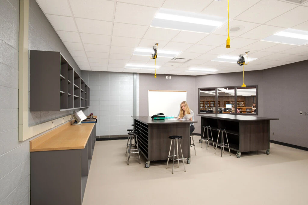 NorthWood High School Media Center Maker Space