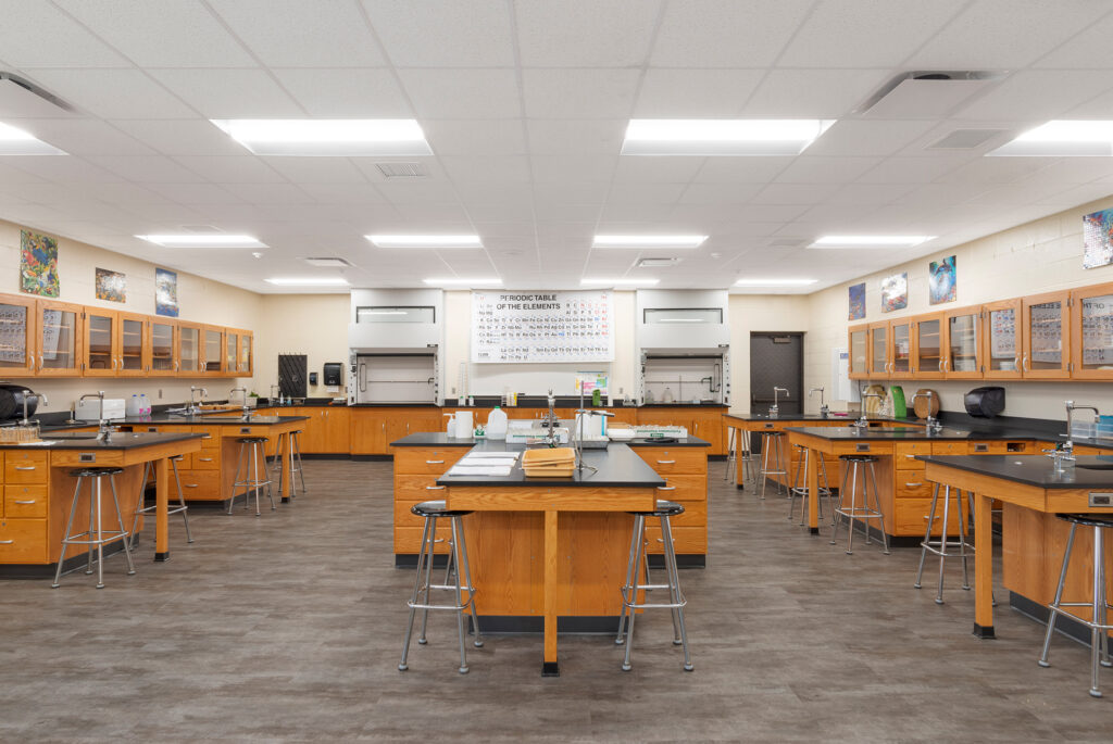 NorthWood High School Science Room