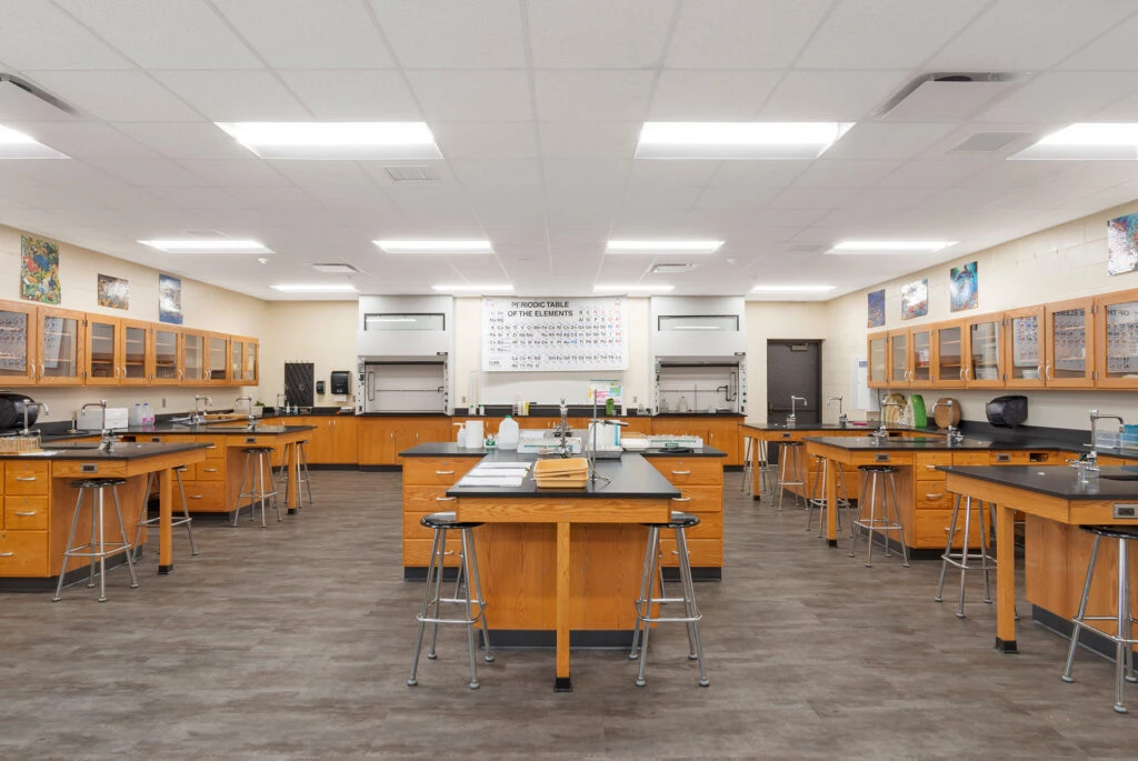 NorthWood High School Science Room