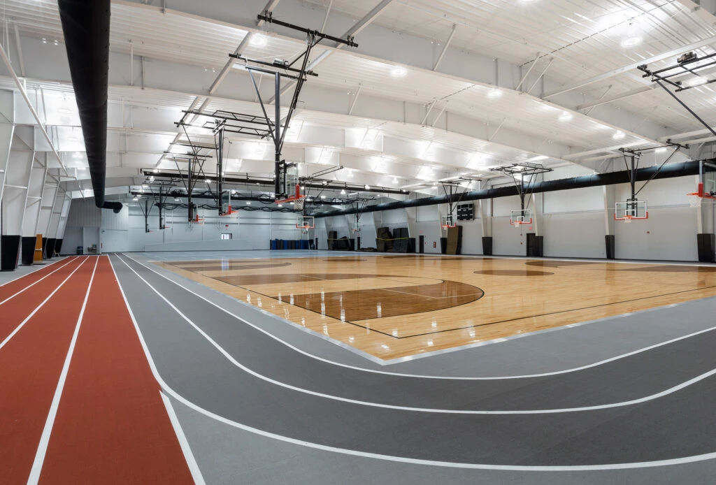 NorthWood High School Track and Basketball Courts