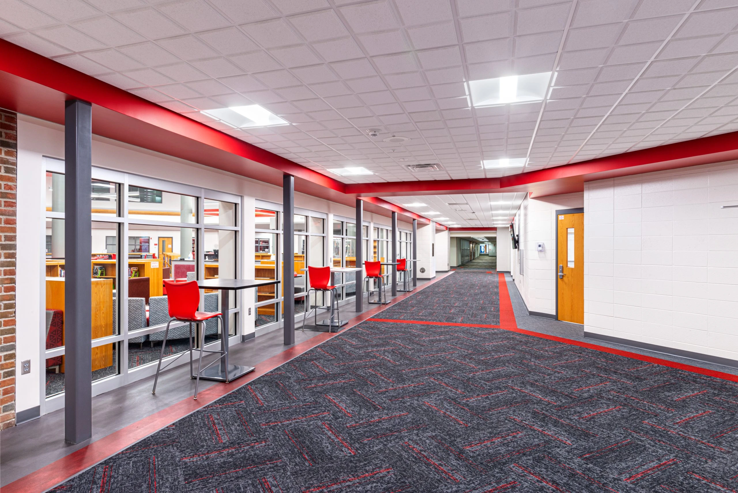 Goshen High School Hallway