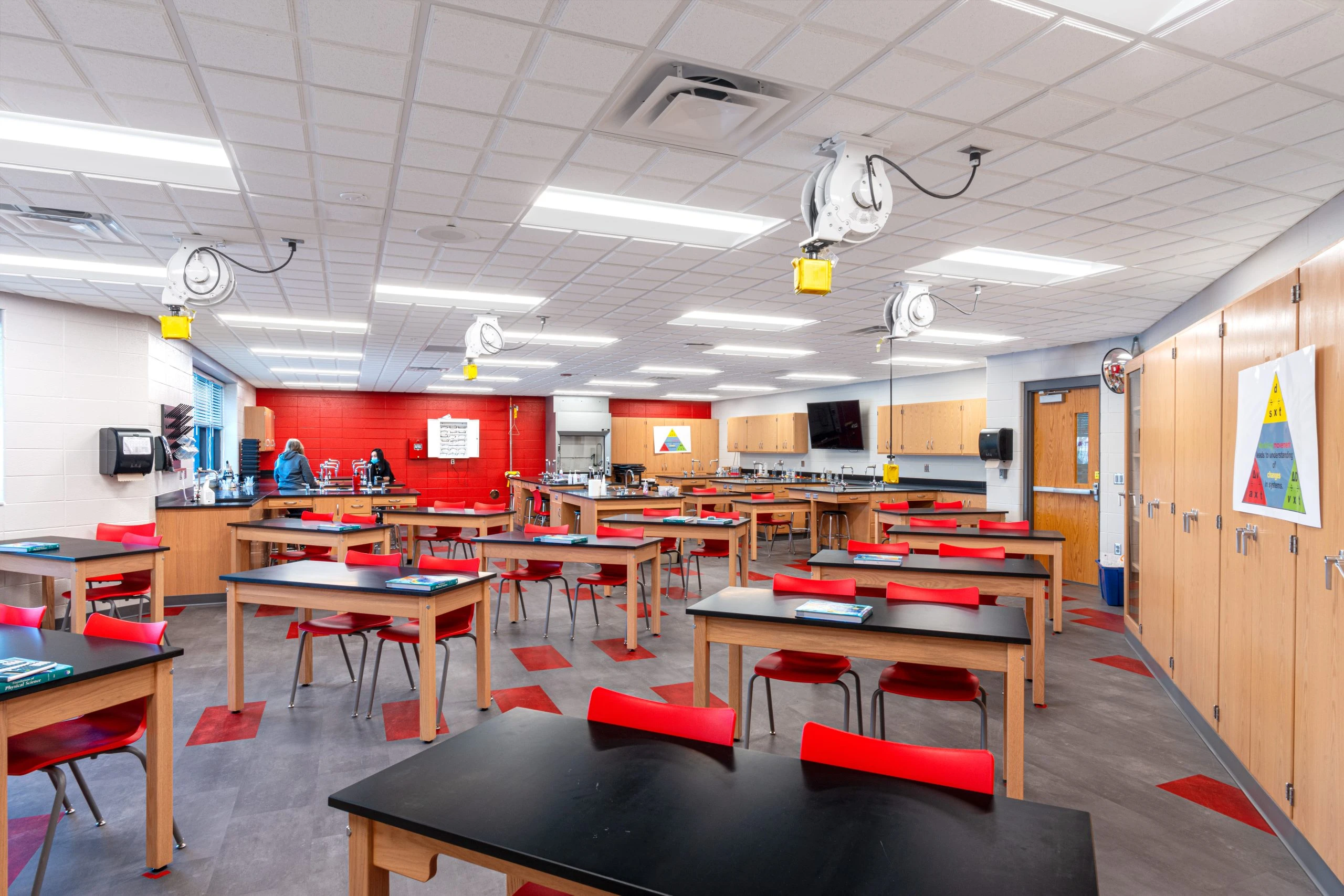 Goshen High School Science Room