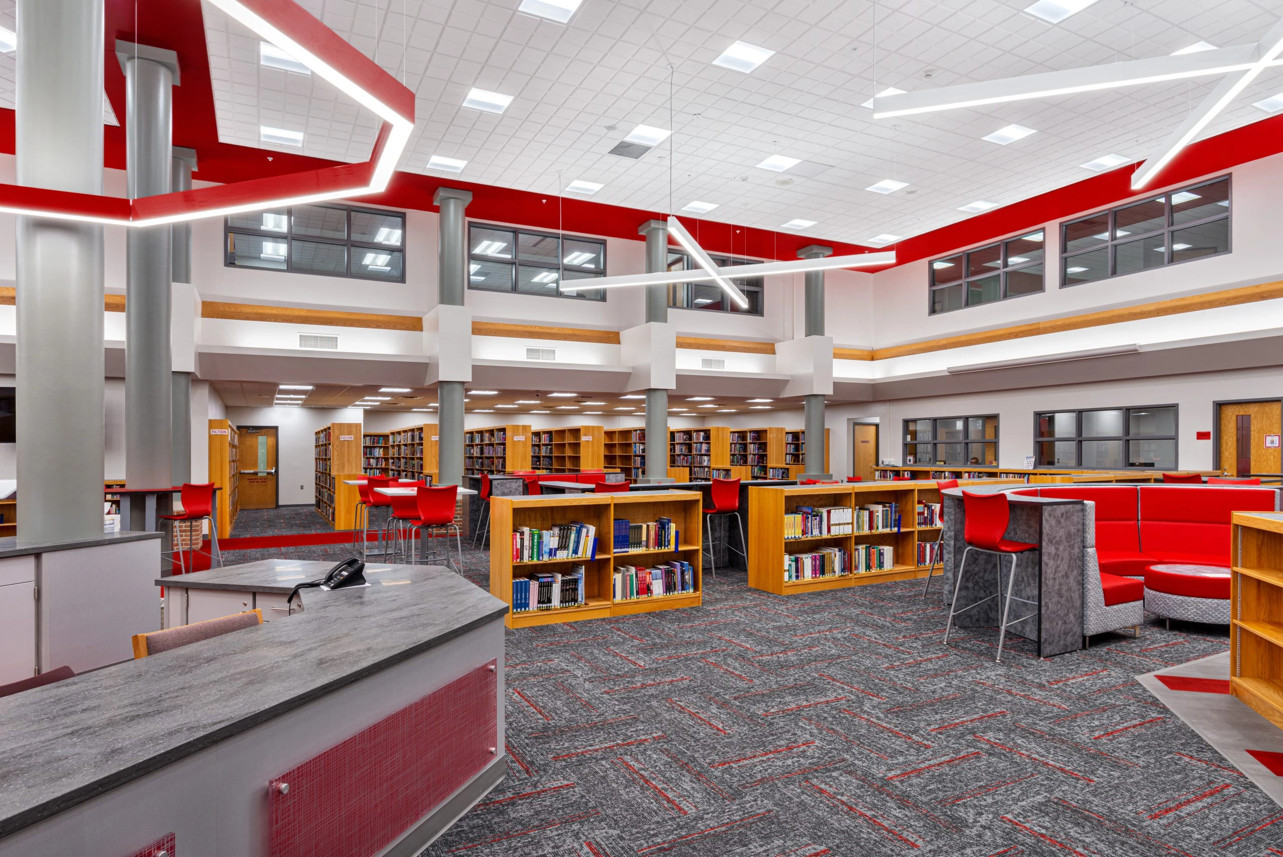Goshen High School media center