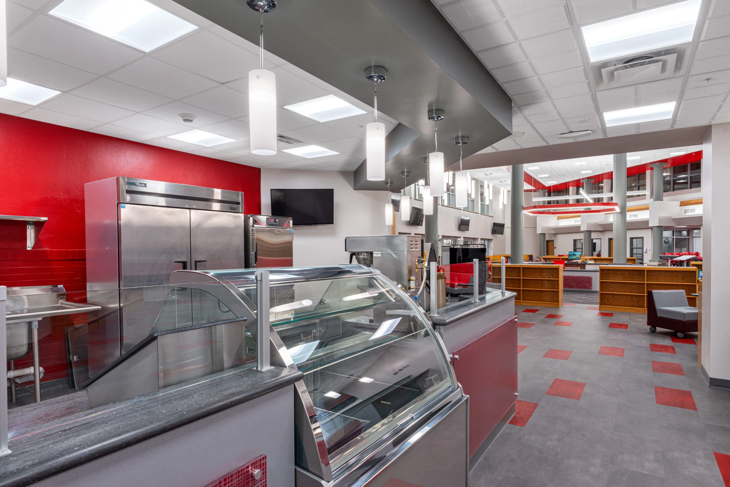 Goshen High School cafe