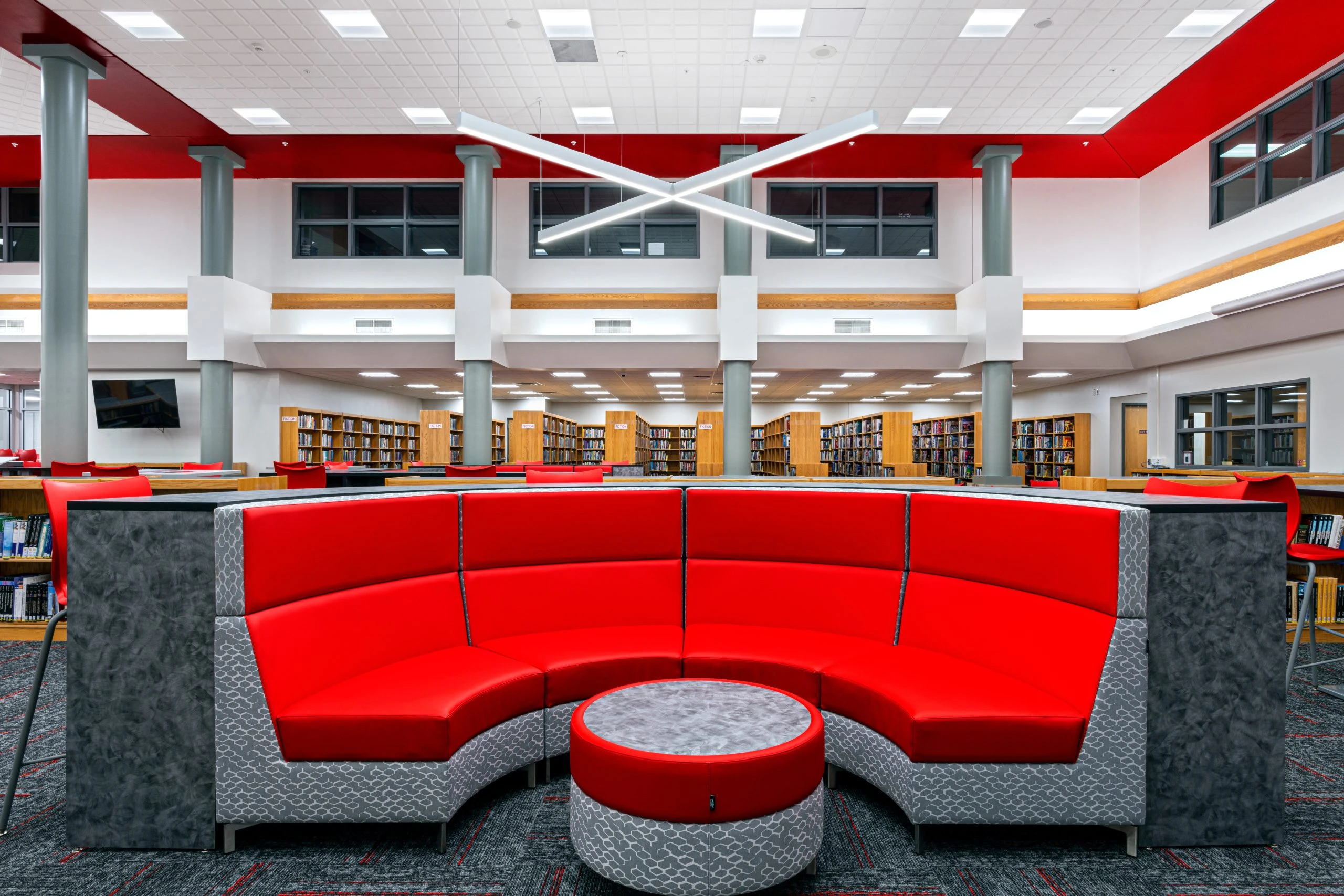 Goshen High School media center