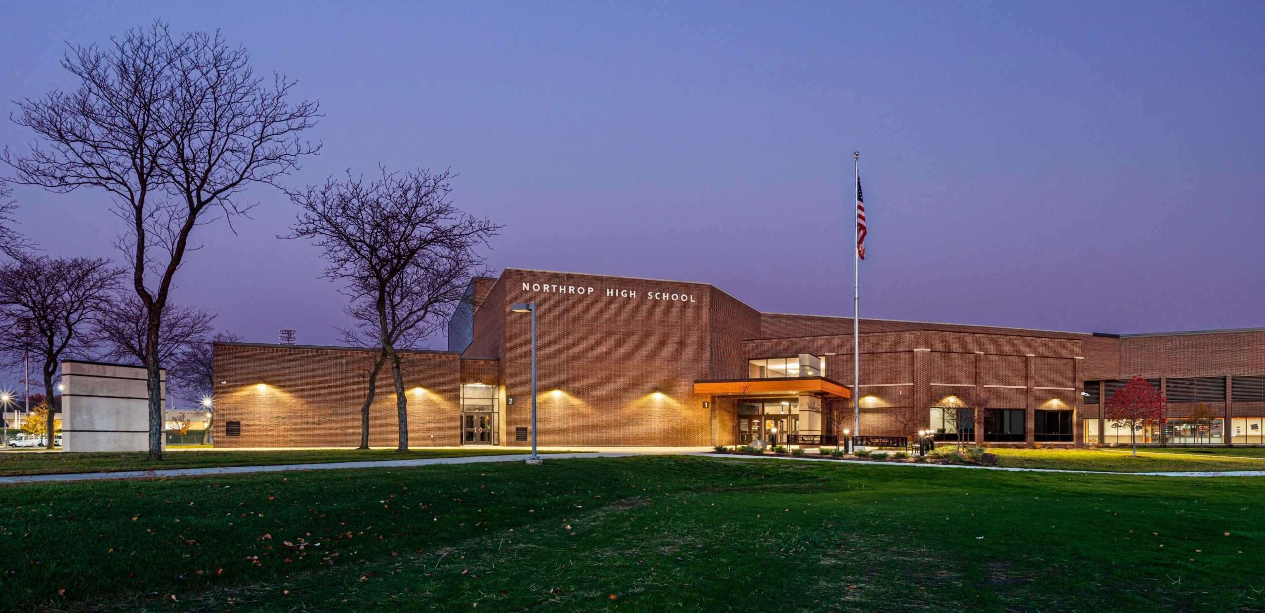 Northrop High School exterior