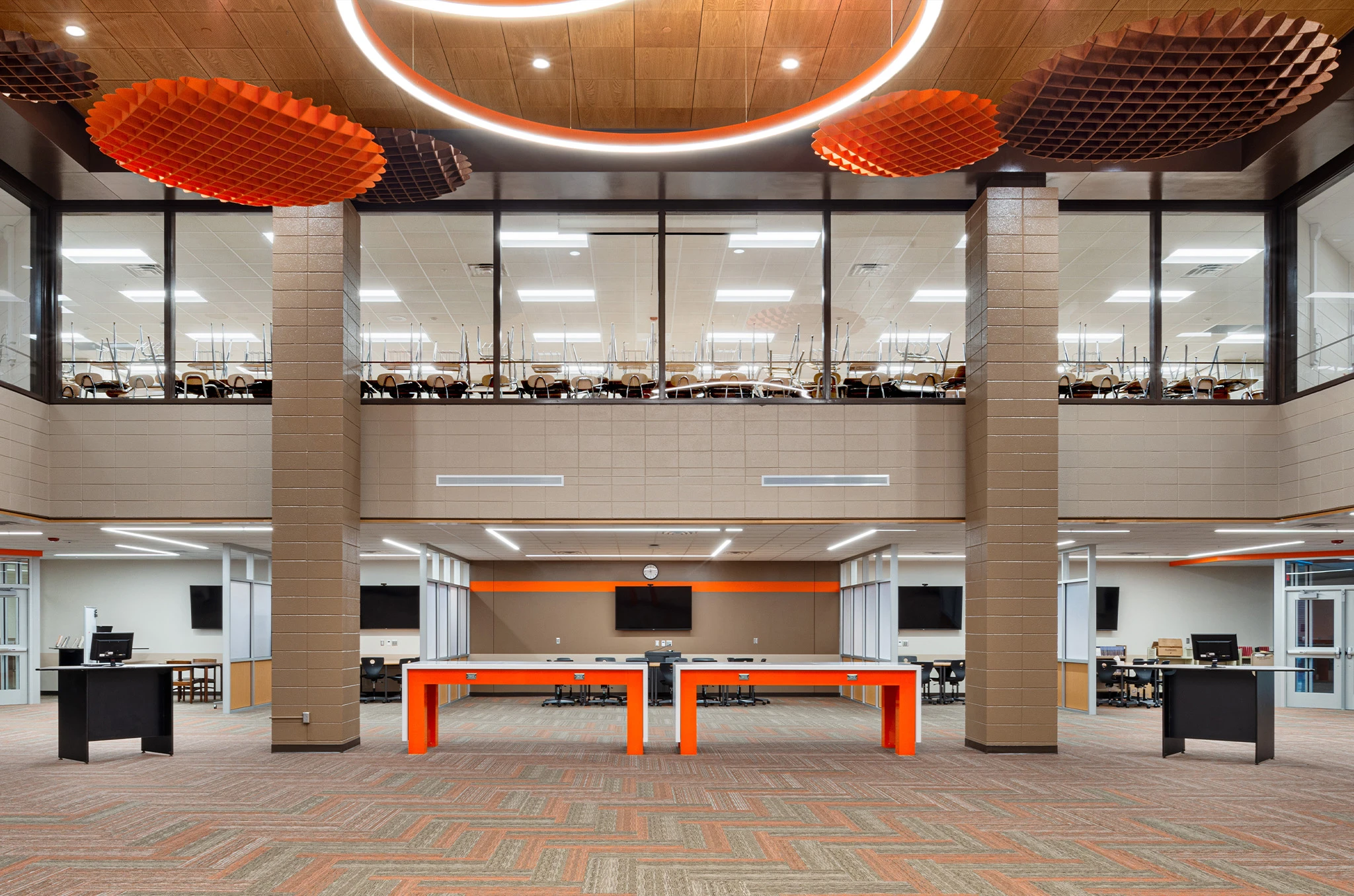 Northrop High School media center