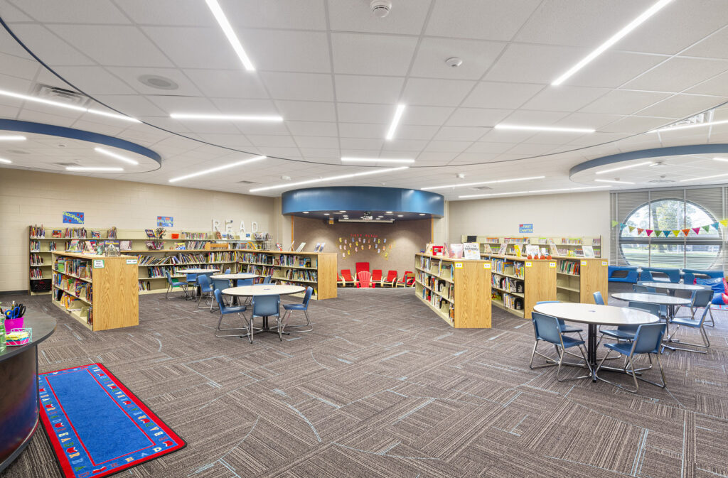 St. Joseph Central Elementary School Updated Media Center
