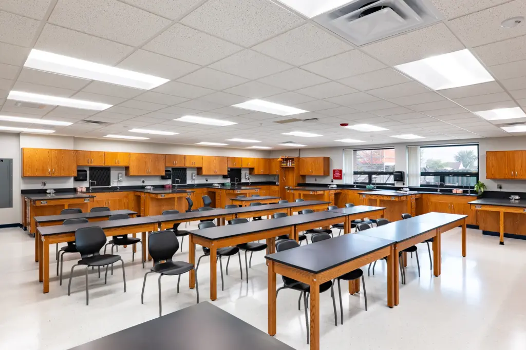Carroll High School's New Science Classroom