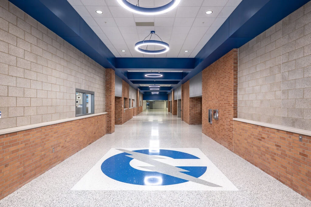 Carroll High School's New Student Entrance Hall