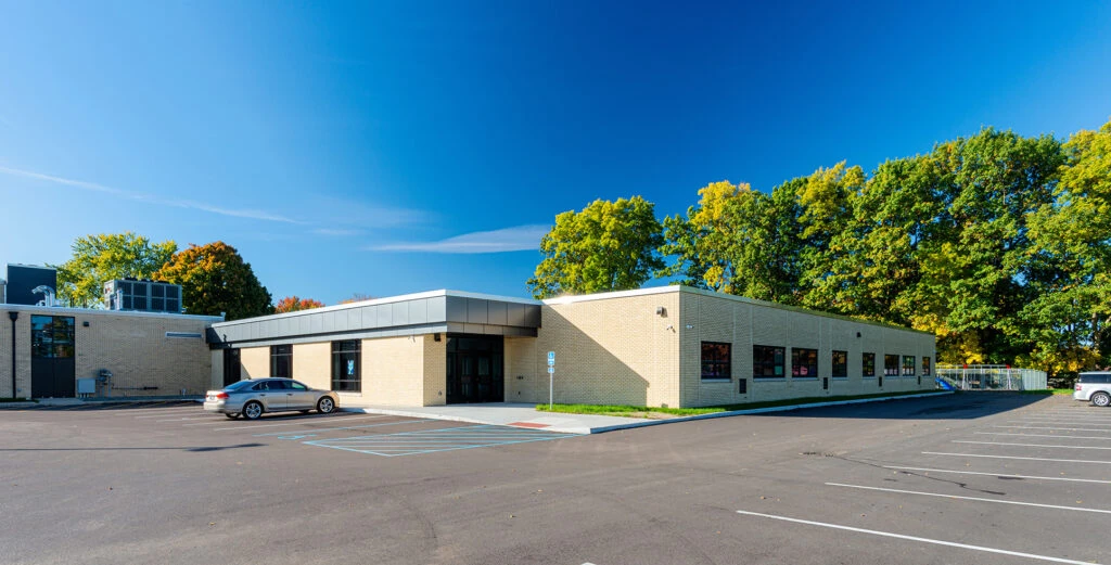 Exterior of LH Carpenter Early Learning Center Addition