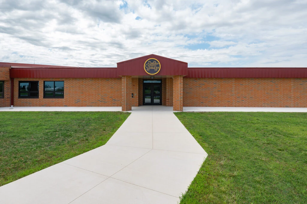 Monroe Central Cub Academy Exterior Entrance