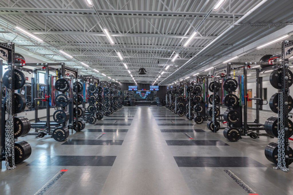 NorthWood High School Weight Room