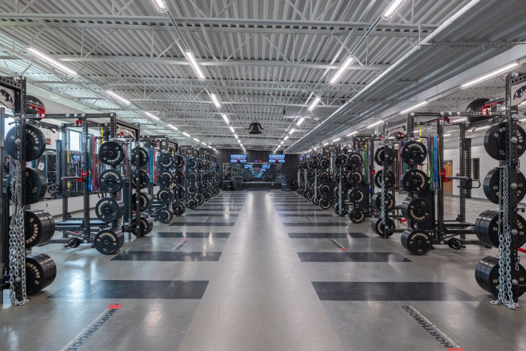 NorthWood High School Weight Room