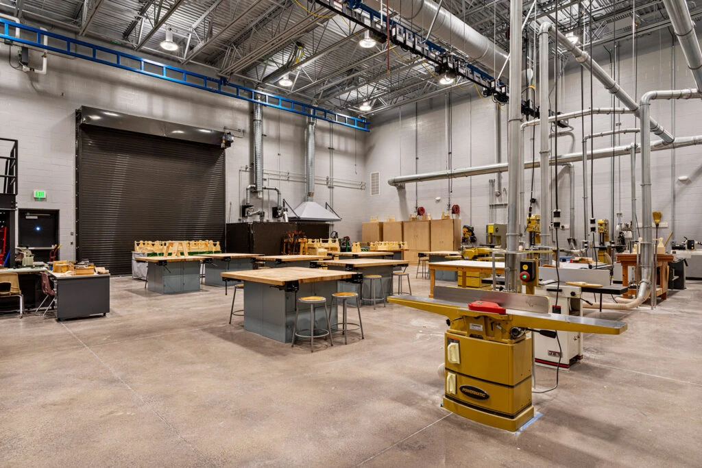 Concord High School Wood Shop