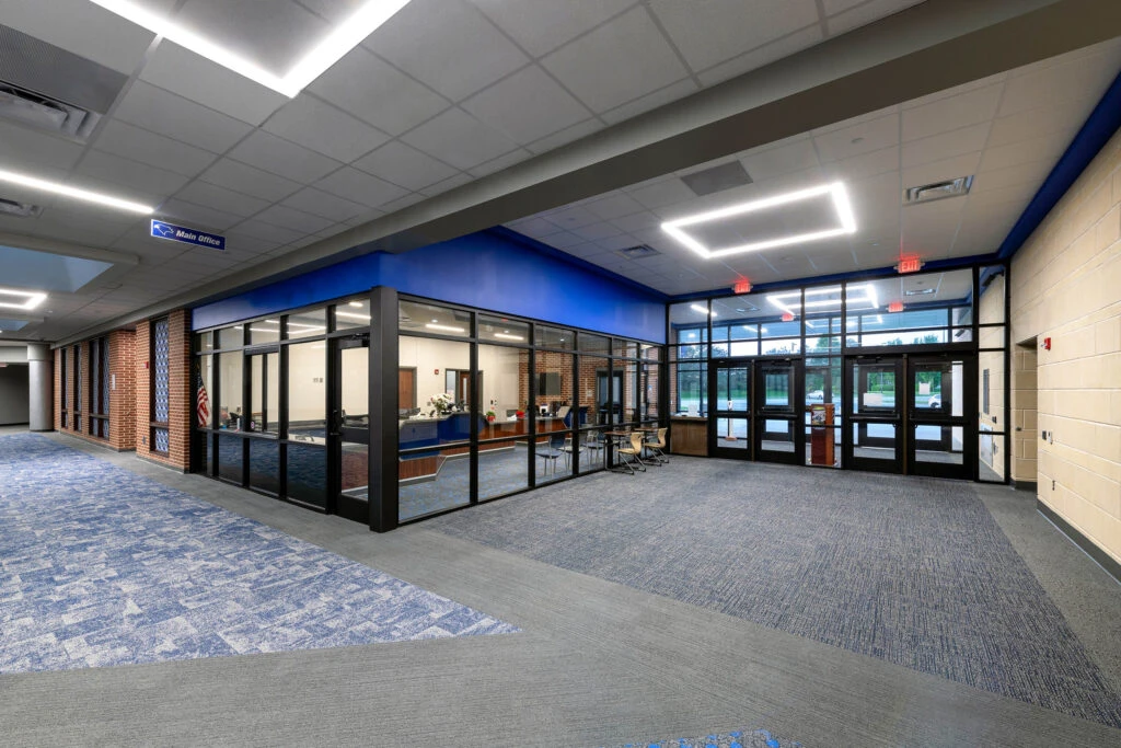 Fall Creek Jr High School Secured Entrance