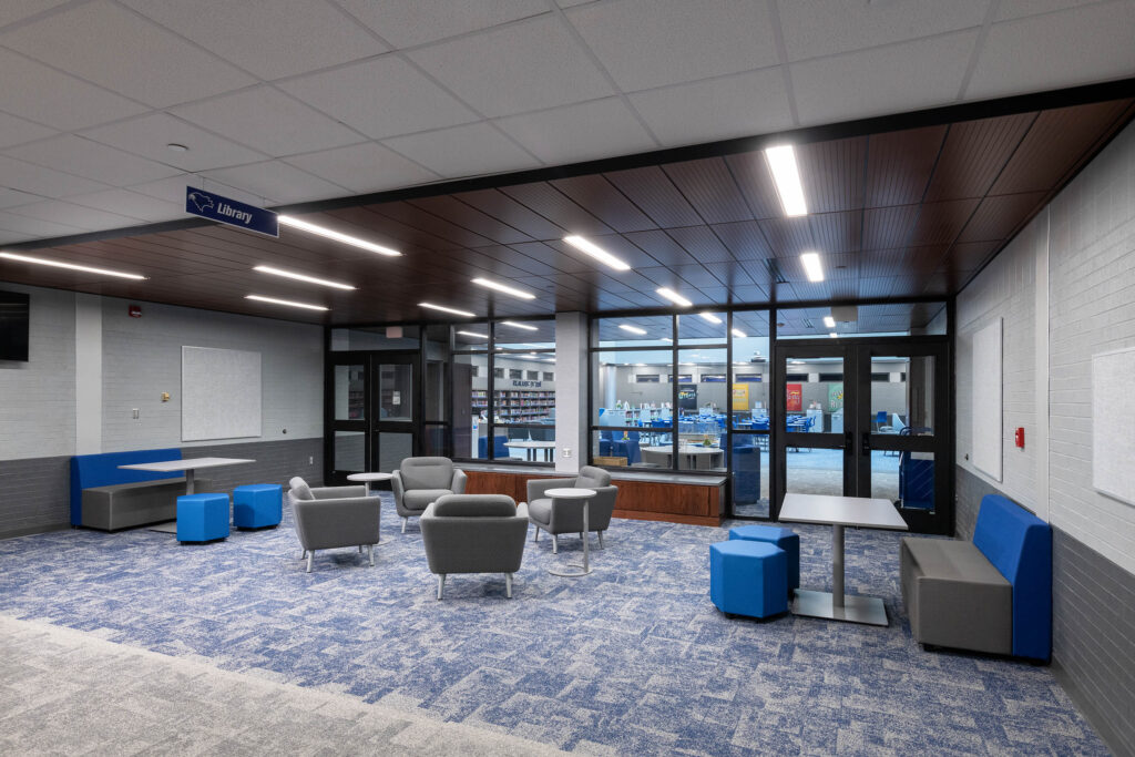 Fall Creek Jr High School Sitting Area