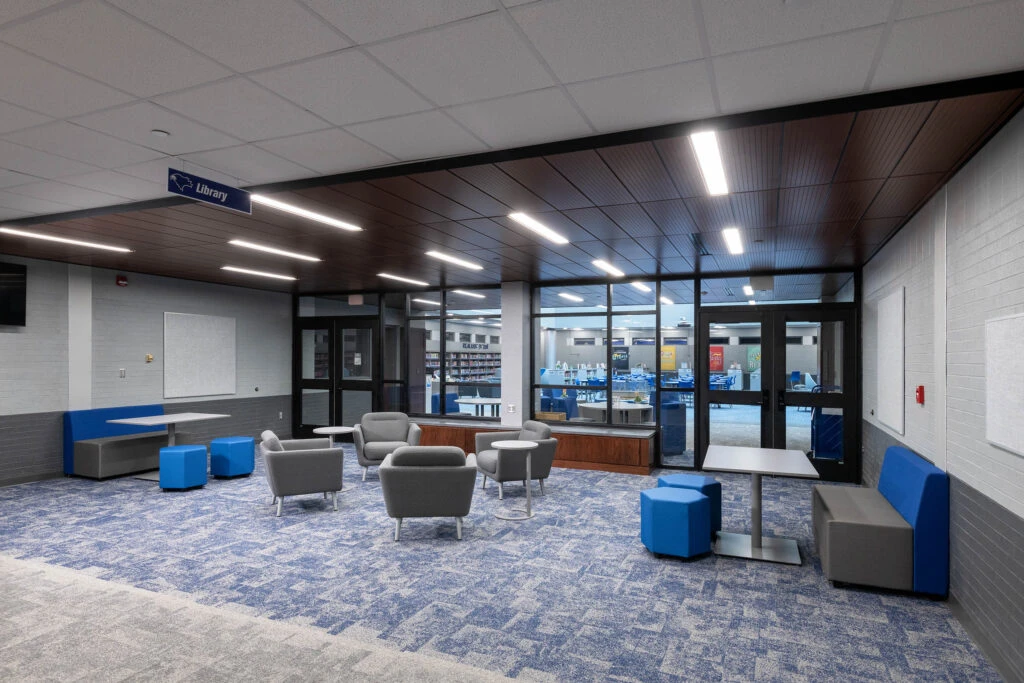 Fall Creek Jr High School Sitting Area