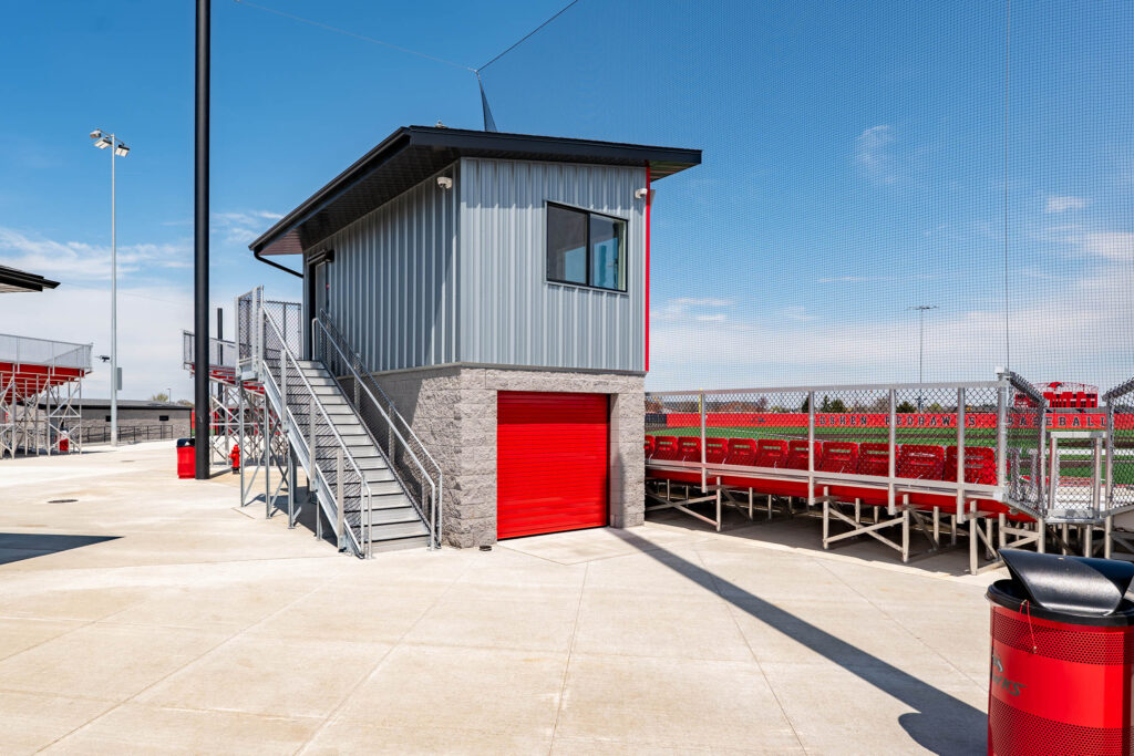 Goshen Baseball-Softball Complex Press Box and Storage