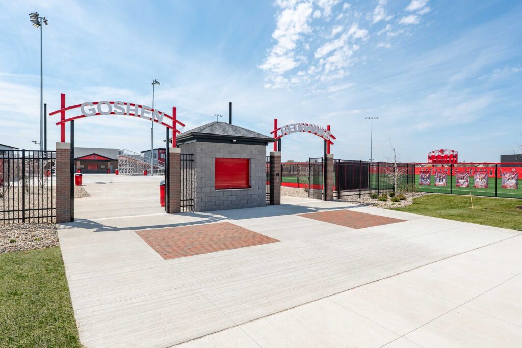 Goshen Baseball-Softball Complex Gate