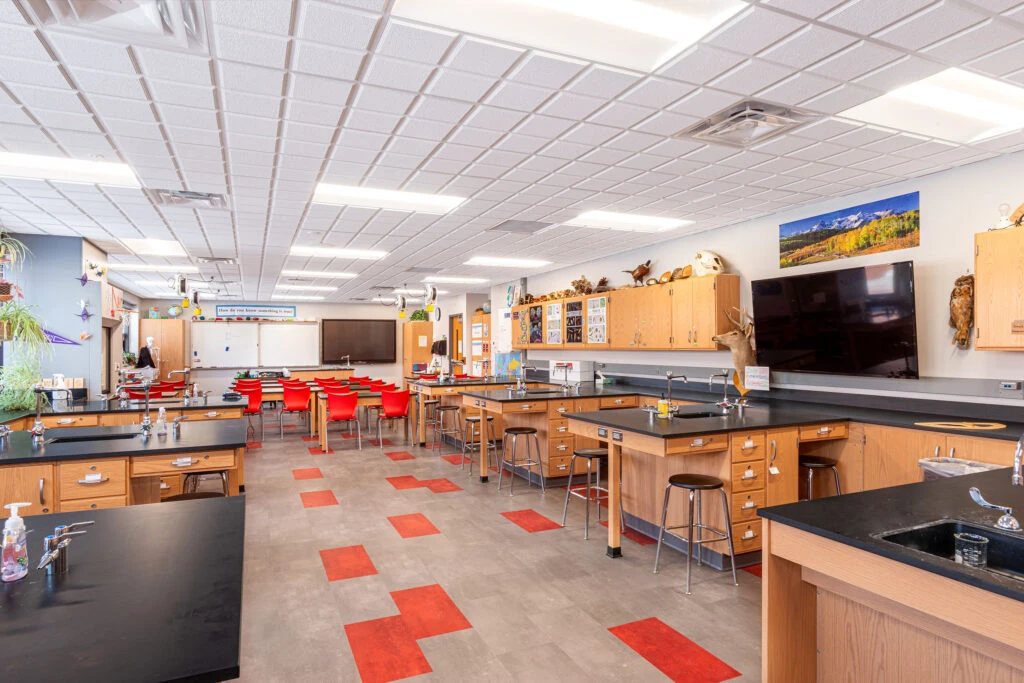 Goshen High School Science Classroom
