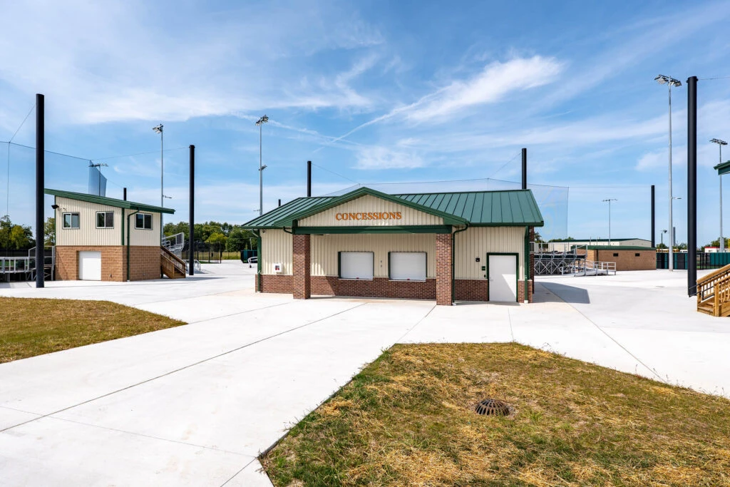 Wheeler High School Baseball Softball Concessions Building