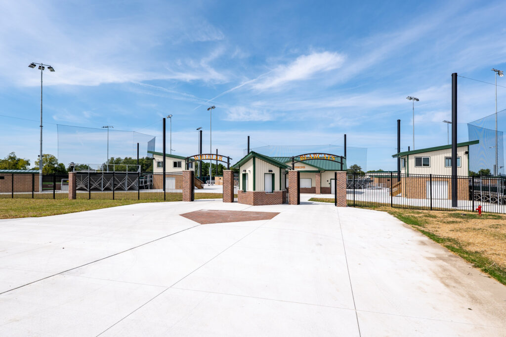 Wheeler High School Baseball Softball Ticket Booth and Gates